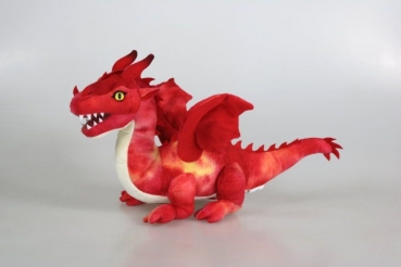 Plüsch Drache rot 40cm